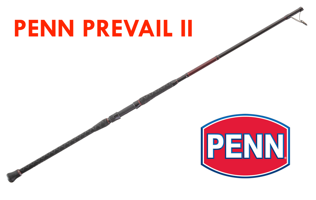 Penn Prevail II Surf Rod - 1002MH Spin 10'0 Prevail 8-15kg , 2 Piece – Mid  Coast Fishing Bait & Tackle