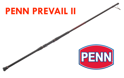 PENN Prevail II 12’. Surf Spinning Rod; 2 Piece Fishing Rod