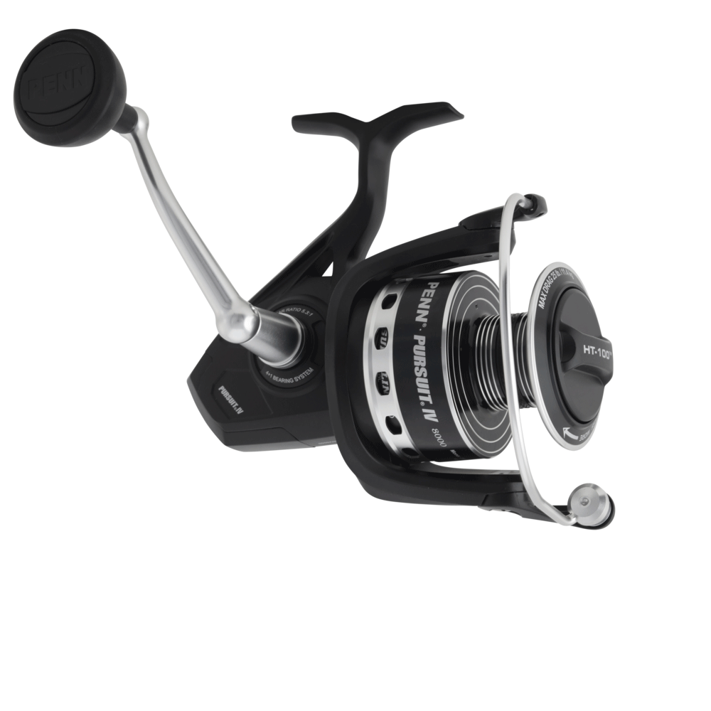 Penn Pursuit IV Spin Reel - Size 8000 (1545789) – Mid Coast Fishing Bait &  Tackle