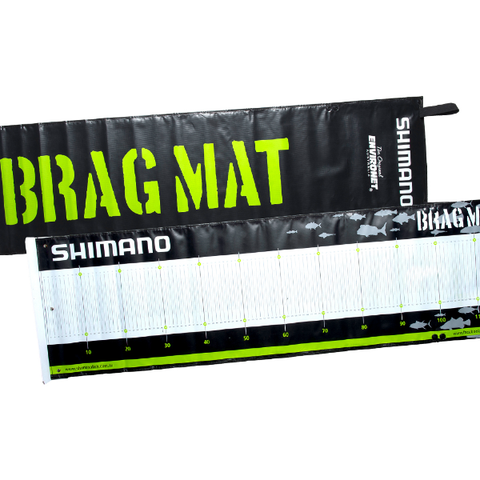 SHIMANO Brag Mat Green / Black 1.2m - BRAGMAT15