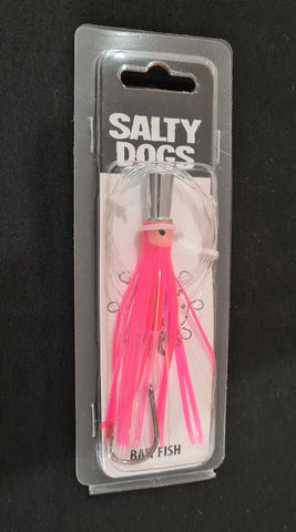 Salty Dogs Baitfish Tuna Skirt Pink