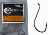Black Magic C Point Hook - Size 10/0 Pocket Pack, 2 Pieces BMCP10/0S