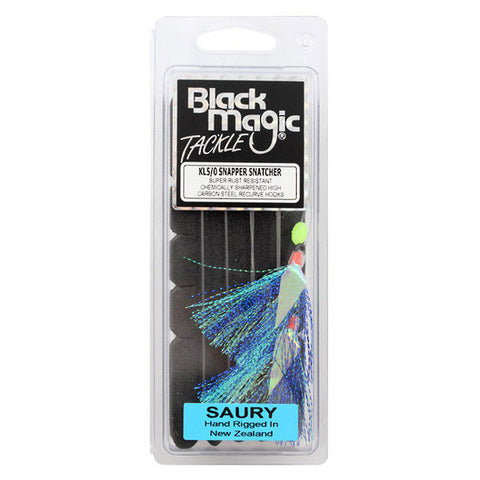 Black Magic Snapper Snatcher Rig -  Colour Saury 5/0 Hook