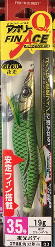 Yo-Zuri Fin Ace Squid Jig 3.5 19g A1748-LMBI