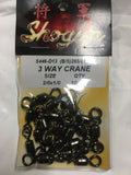 Shogun 3 Way Crane Swivel Size 2/0, 10 pieces, S446-D13