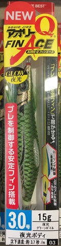 Yo-Zuri Fin Ace Squid Jig 3.0 15g A1754-LMBI