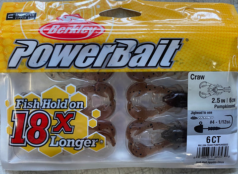 Berkley Powerbait Craw 2.5" - Pumpkinseed 1569227