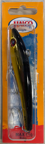 Halco Max 110mm 30g - H51 Chrome Gold Black Back