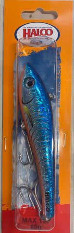 Halco Max Vibe Lure 130mm H90 Blue Fluoro