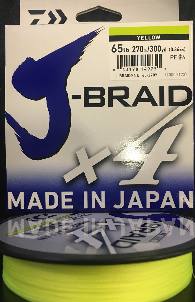Daiwa J-Braid X4 Braided Line