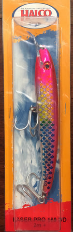 Halco Laser Pro 160DD Lure - Colour R21 Chrome Silver Mullet