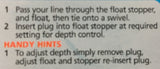 Neptune Float Stopper - Pack of 24 NFS