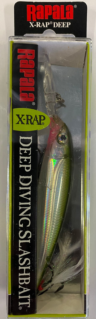 Rapala X-RAP DEEP XRD-10 SLASHBAIT OLIVE GREEN XRD10 OG – Mid Coast Fishing  Bait & Tackle