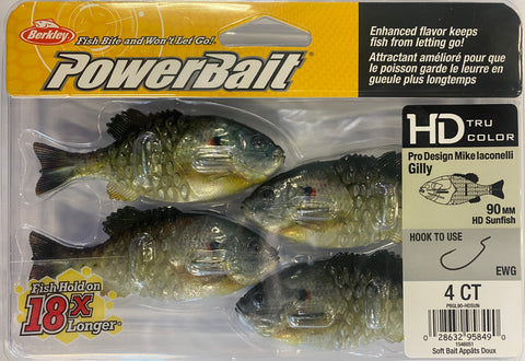 Berkley PowerBait Gilly 90mm HD Sunfish 1546051