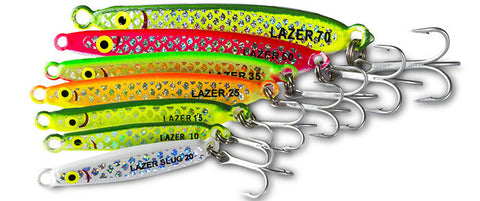 Lazer Fishing Lure Fitted With Trebles