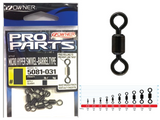 Owner Hyper Fishing Barrel Swivel #12 45lb, 10pcs
